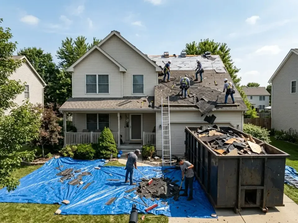 roof-replacement-debris-remova-004 — frequently asked questions, Cheapest Dumpster Rentals in Springville, AL